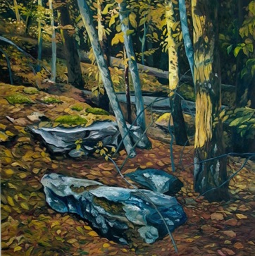 Evening at Blue Creek
oil on canvas
46” x 40”